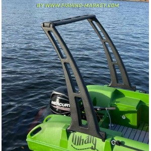 WHALY Ролбар PE NAV frames 310-370 - черен XL
